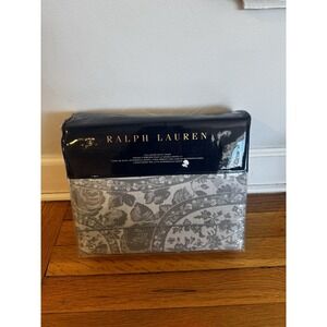 Ralph Lauren Aubree Duvet Cover Full/Queen 92x96 Gray Floral Bedding NEW!!!